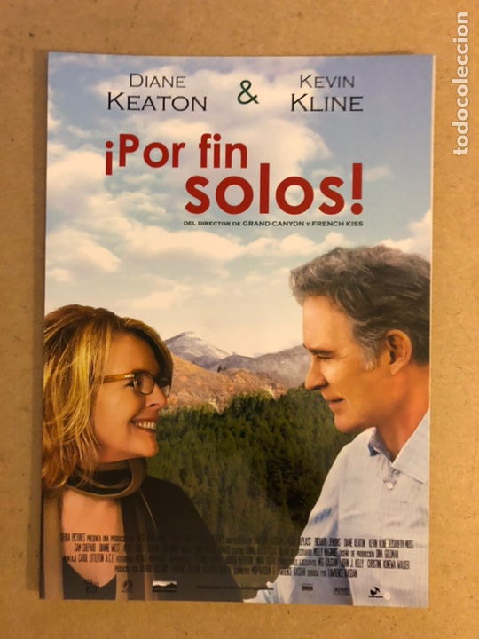 Cinema: &iexcl;POR FIN SOLOS! (DIANE KEATON, KEVIN KLINE). GU&Iacute;A PROMOCIONAL DE LA PEL&Iacute;CULA.