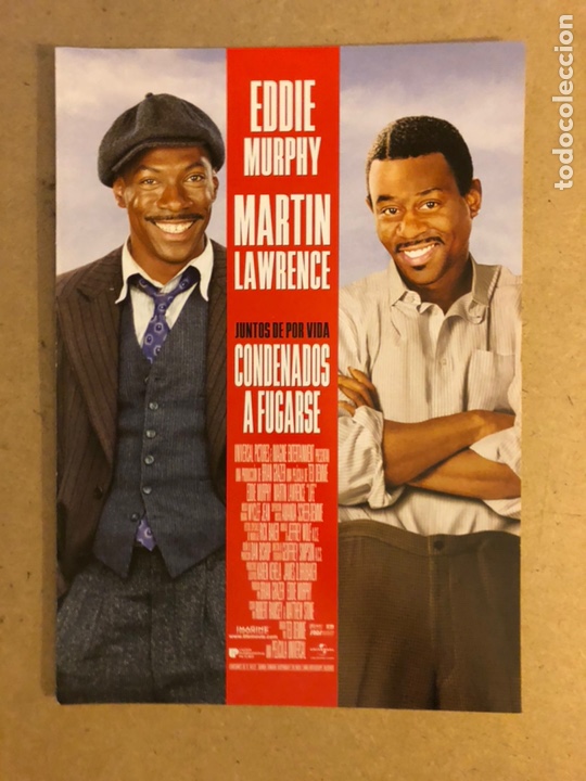 Cinema: CONDENADOS A FUGARSE (EDDIE MURPHY, MARTIN LAWRENCE). GU&Iacute;A PROMOCIONAL DE LA PEL&Iacute;CULA.