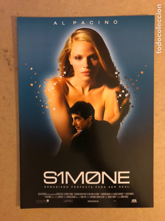 Kino: SIM&Oslash;NE (AL PACINO). GU&Iacute;A PROMOCIONAL DE LA PEL&Iacute;CULA.