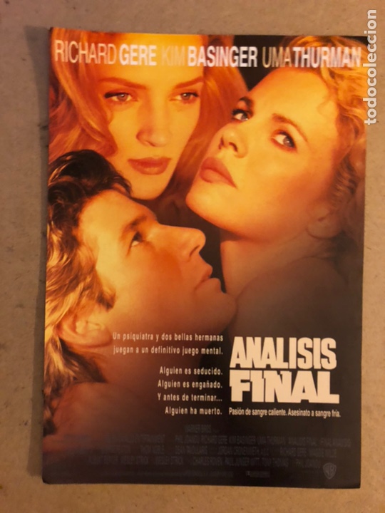 Kino: AN&Aacute;LISIS FINAL (KIM BASINGER, UMA THURMAN). GU&Iacute;A PROMOCIONAL DE LA PEL&Iacute;CULA.