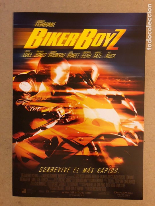 Kino: BIKER BOY (LAURENCE FISHBURNE, KID ROCK). GU&Iacute;A PROMOCIONAL DE LA PEL&Iacute;CULA.