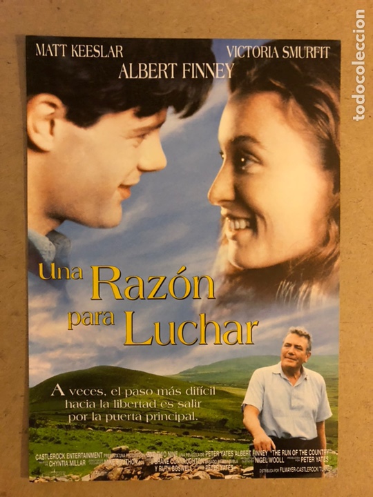Cin&eacute;ma: UNA RAZ&Oacute;N PARA LUCHAR (ALBERT FINNEY). GU&Iacute;A PROMOCIONAL DE LA PEL&Iacute;CULA.