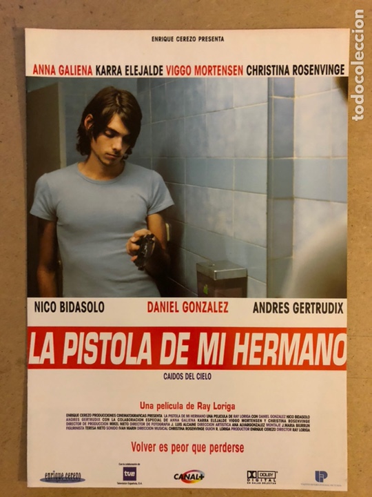 Cinema: LA PISTOLA DE MI HERMANO (VIGGO MORTENSEN, CHRISTINA ROSENVINGE). GU&Iacute;A PROMOCIONAL PEL&Iacute;CULA.