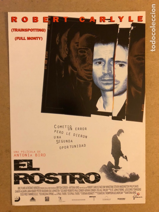 Kino: EL ROSTRO (ROBERT CARLYLE). GU&Iacute;A PROMOCIONAL DE LA PEL&Iacute;CULA.