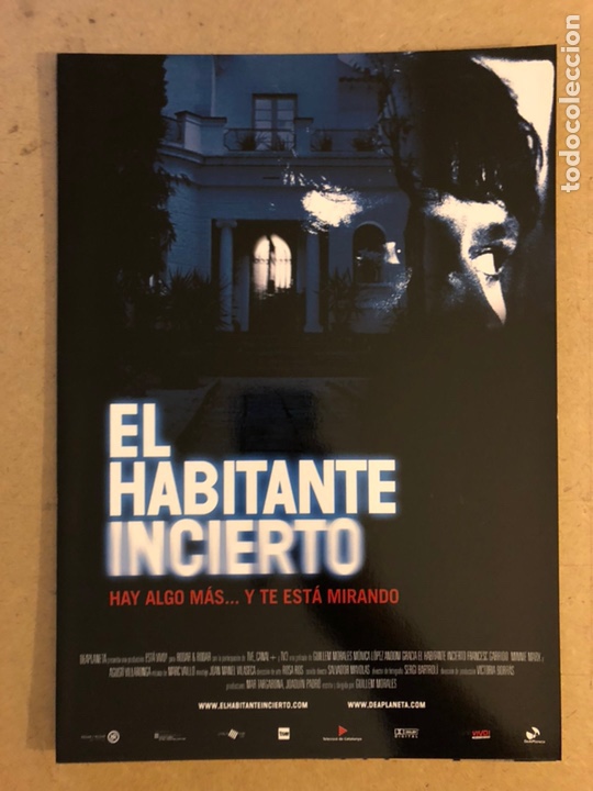 Cinema: EL HABITANTE INCIERTO (GUILLEM MORALES). GU&Iacute;A PROMOCIONAL DE LA PEL&Iacute;CULA.