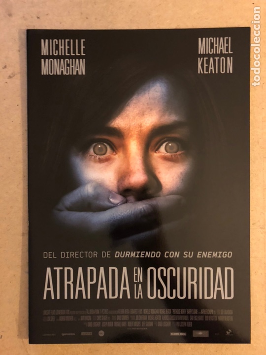 Cinema: ATRAPADA EN LA OSCURIDAD (MICHELLE MONAGHAN, MICHAEL KEATON). GU&Iacute;A PROMOCIONAL DE LA PEL&Iacute;CULA