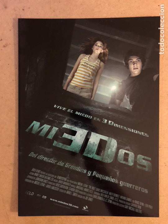 Cin&eacute;ma: MI3DOS (JOE DANTE). GU&Iacute;A PROMOCIONAL DE LA PEL&Iacute;CULA.