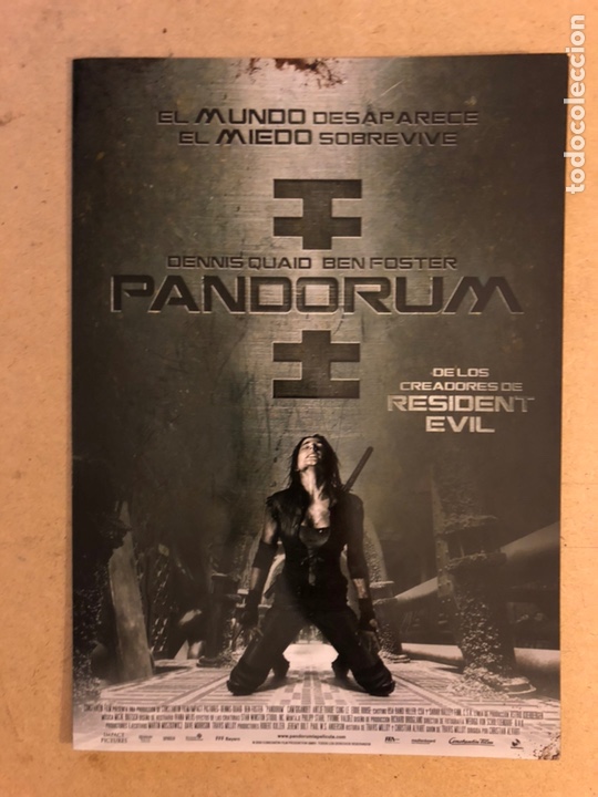 Cinema: PANDORUM (CHRISTIAN ALVART). GU&Iacute;A PROMOCIONAL DE LA PEL&Iacute;CULA.