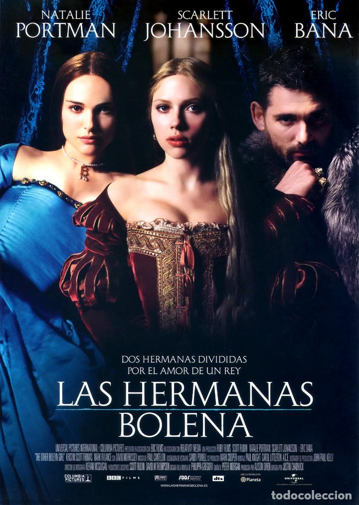 Cinema: LAS HERMANAS BOLENA (GU&Iacute;A ORIGINAL DOBLE CON FOTOS DE SU ESTRENO EN ESPA&Ntilde;A) NATALIE PORTMAN