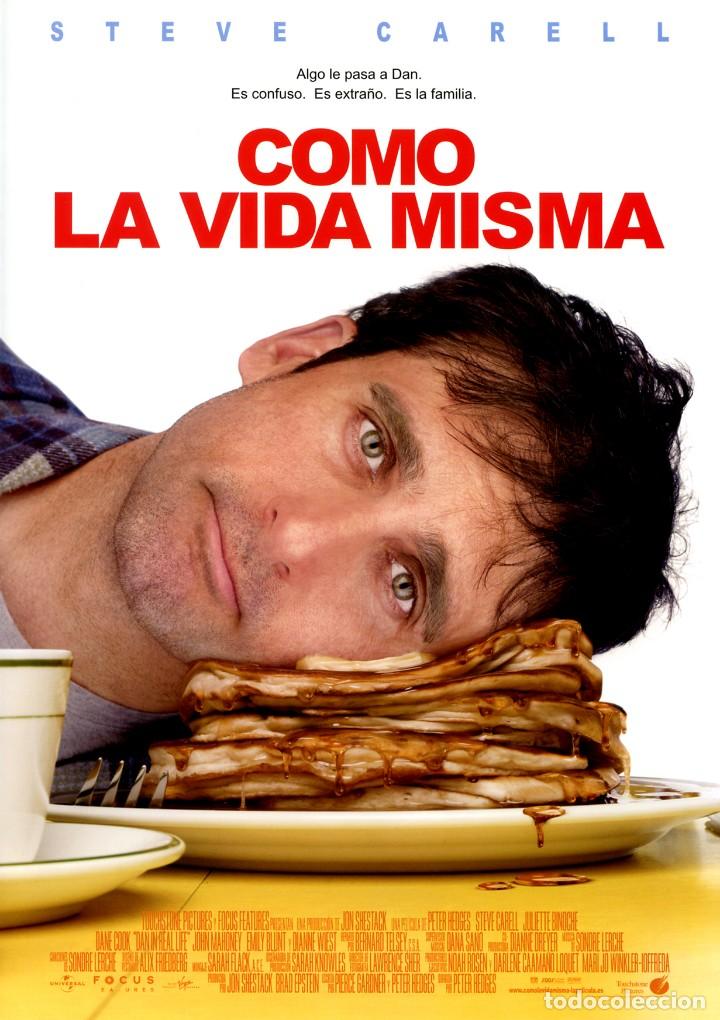 Cin&eacute;ma: COMO LA VIDA MISMA  (GU&Iacute;A ORIGINAL DOBLE DE SU ESTRENO EN ESPA&Ntilde;A)