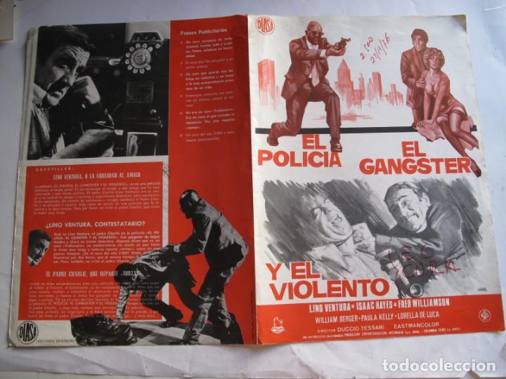 Cin&eacute;ma: HH3023 EL POLICIA EL GANGSTER Y EL VIOLENTO   --- NO ENTRA EN LOTES