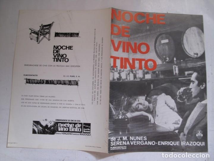 Cine: HH3381 NOCHE DE VINO TINTO --- NO ENTRA EN LOTES