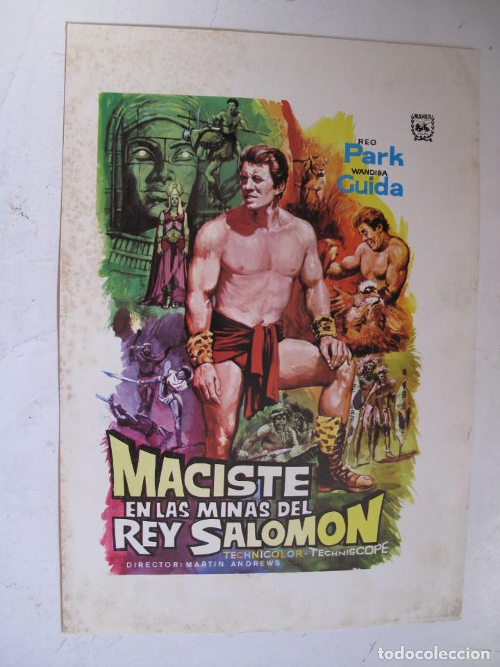 Cine: HH3392 MACISTE EN LAS MINAS DEL REY SALOMON   --- NO ENTRA EN LOTES