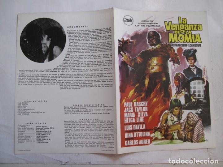 Cine: HH3434 LA VENGANZA DE LA MOMIA    --- NO ENTRA EN LOTES