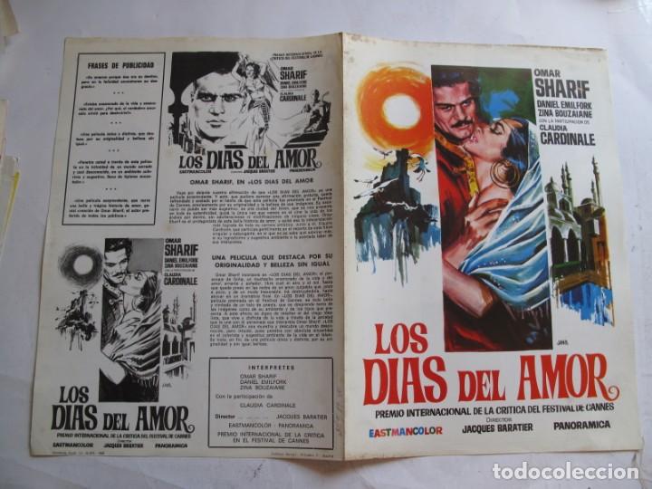 Cine: HH3588 LOS DIAS DEL AMOR    --- NO ENTRA EN LOTES