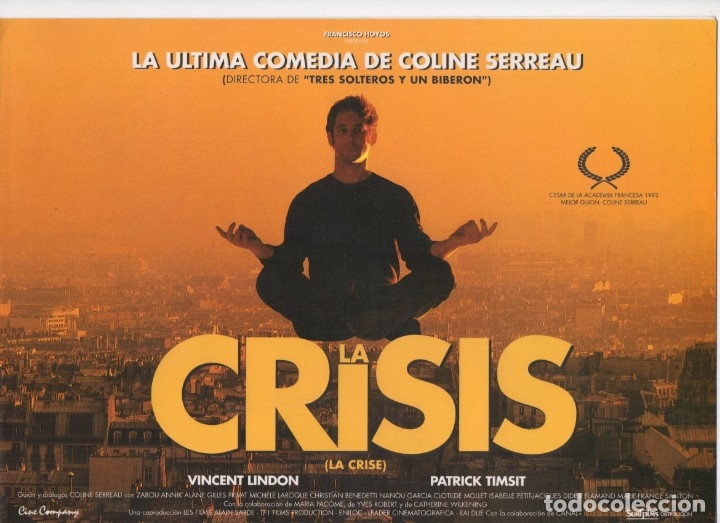 Cine: LA CRISIS: VINCENT LINDON ES UNA GU&Iacute;A NO ES UN DVD