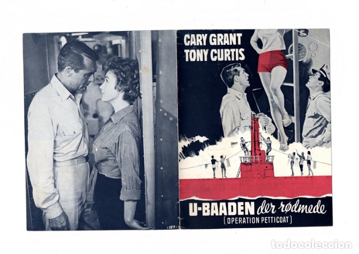 Kino: 6 FOLLETOS DE MANO DANESES (GU&Iacute;AS) DE CARY GRANT CON ARGUMENTO Y FOTOS