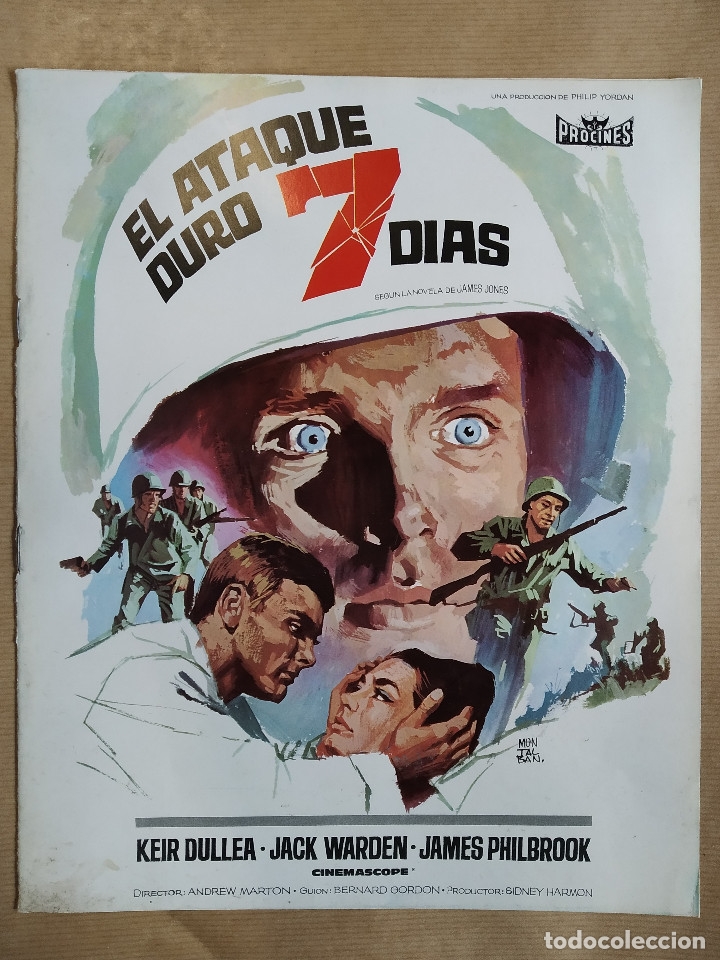 Cinema: EL ATAQUE DURO 7 DIAS. KEIR DULLEA. GUIA PUBLICITARIA