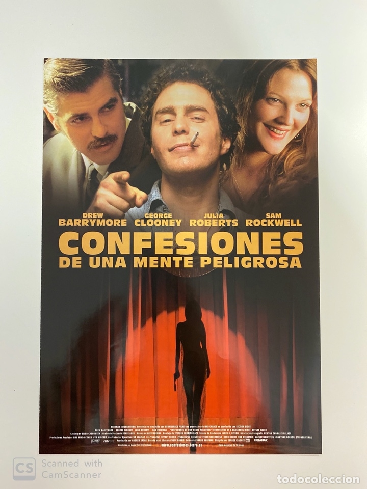 Cinema: GUIA DE CINE. CONFESIONES DE UNA MENTE PELIGROSA. GEORGE CLOONEY. DREW BARRYMORE. VER FOTOS