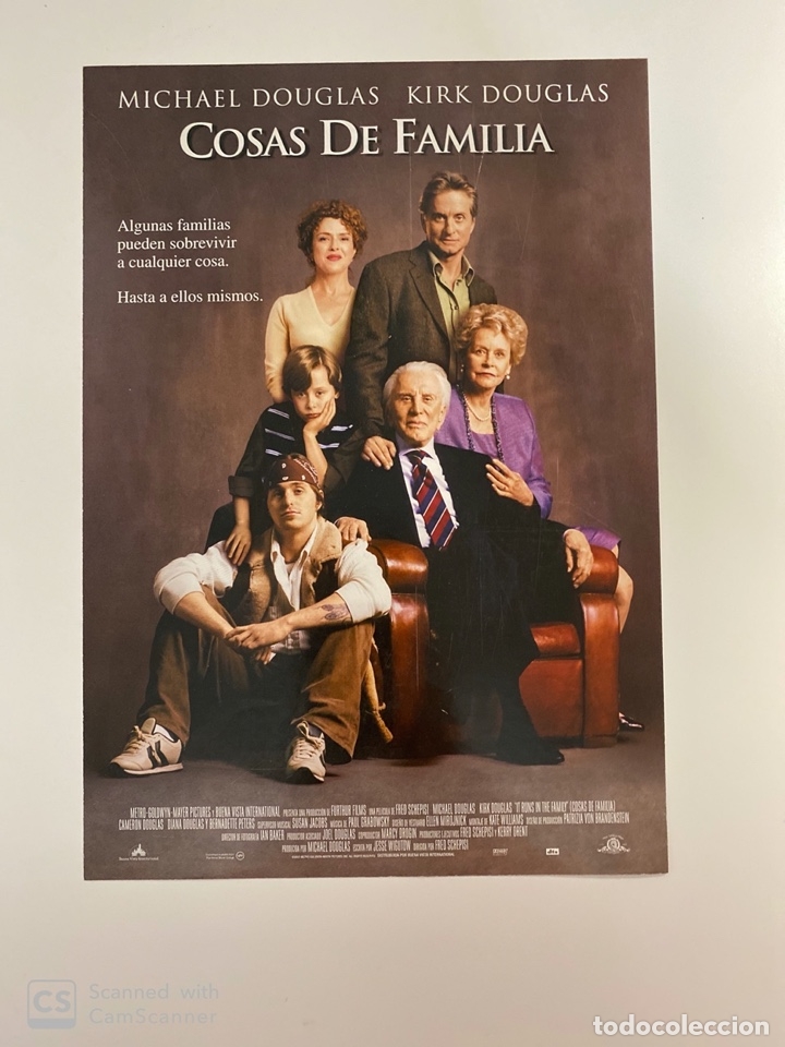 Cin&eacute;ma: GUIA DE CINE. COSAS DE FAMILIA. MICHAEL DOUGLAS. KIRK DOUGLAS.  VER FOTOS