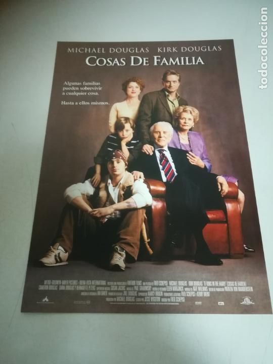 Cine: GUIA DE CINE. COSAS DE FAMILIA. KIRK DOUGLAS. MICHAEL DOUGLAS. VER INTERIOR