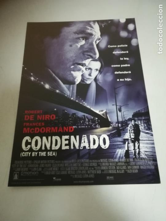 Cine: GUIA DE CINE. CONDENADO. CITY BY THE SEA. ROBERT DE NIRO. VER INTERIOR