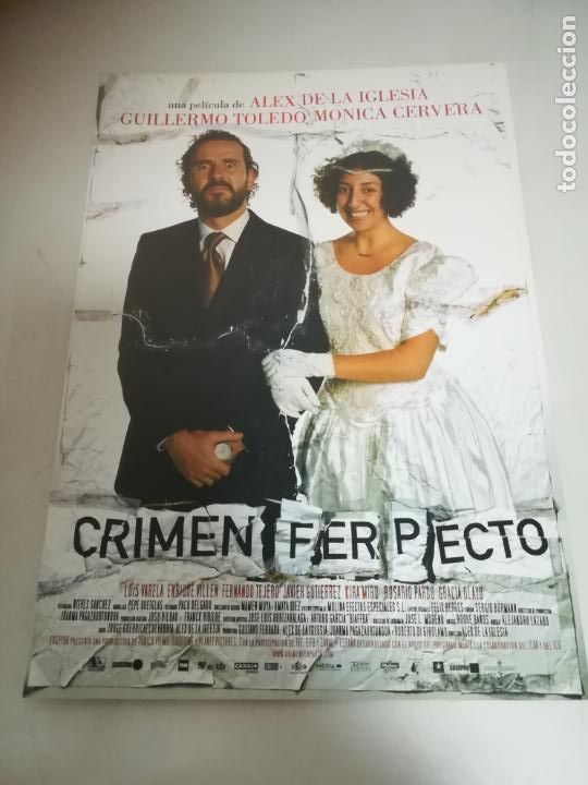 Kino: GUIA DE CINE. CRIMEN FERPECTO. GUILLERMO TOLEDO, MONICA CERVERA. VER INTERIOR