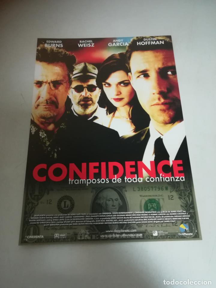 Cinema: GUIA DE CINE. CONFIDENCE TRAMPOSOS DE TODA CONFIANZA. EDWARD BURNS, RACHEL WEISZ. VER INTERIOR