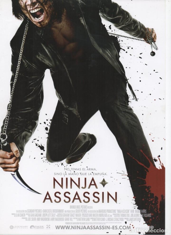 Cine: NINJA ASSASSIN: RAIN NADME HARRIS ES UNA GU&Iacute;A NO ES UN DVD