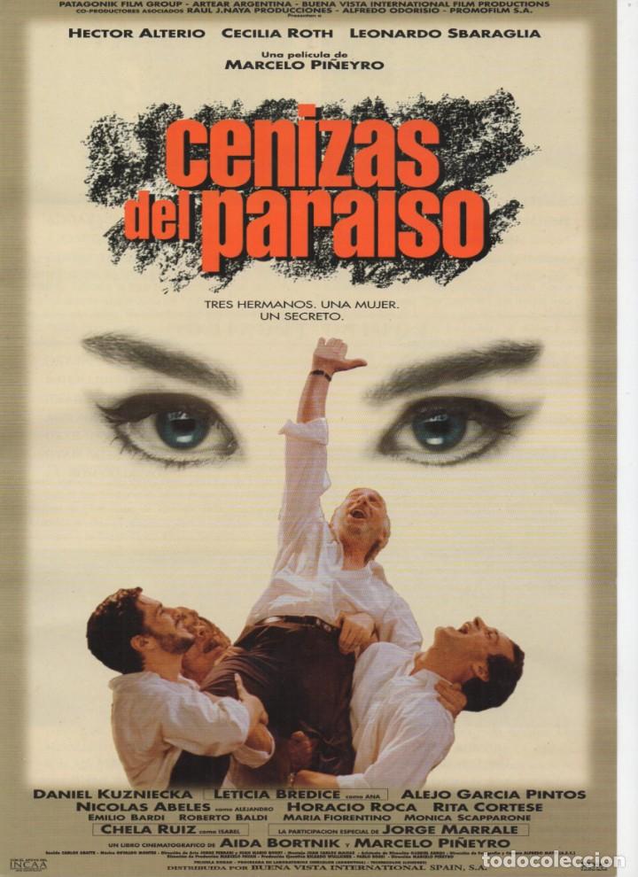 Cine: CENIZAS DEL PARAISO: HECTOR ALTERIO