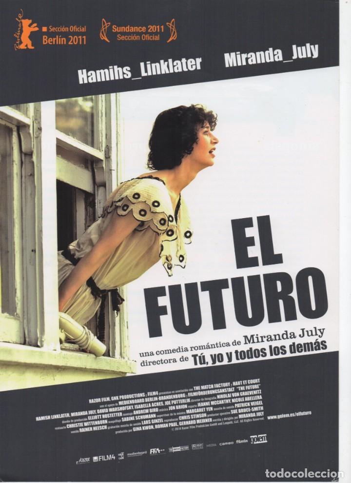 Cinema: EL FUTURO: HAMIHS LINKLATER GU&Iacute;A PUBLICITARIA NO ES UN DVD