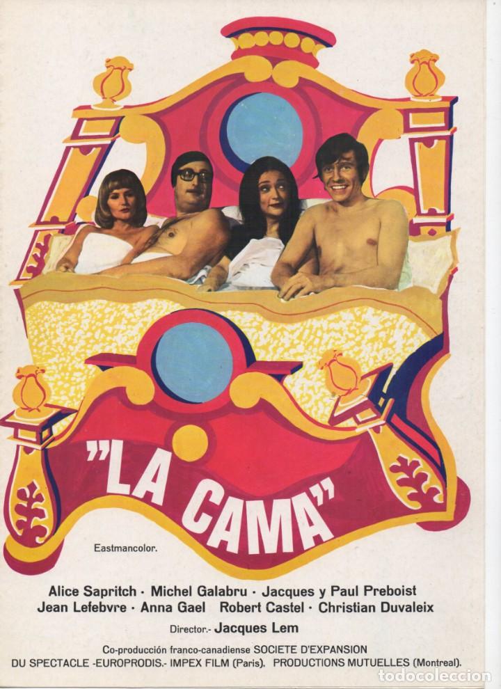 Cine: LA CAMA: ALICE SAPRITCH ES UNA GU&Iacute;A NO ES UN DVD