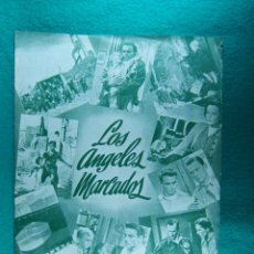 Cine: LOS ANGELES MARCADOS PERDIDOS-THE SEARCH-FRED ZINNEMANN-MONTGOMERY CLIFT-IVAN JANDL-2 HOJAS-1948. 