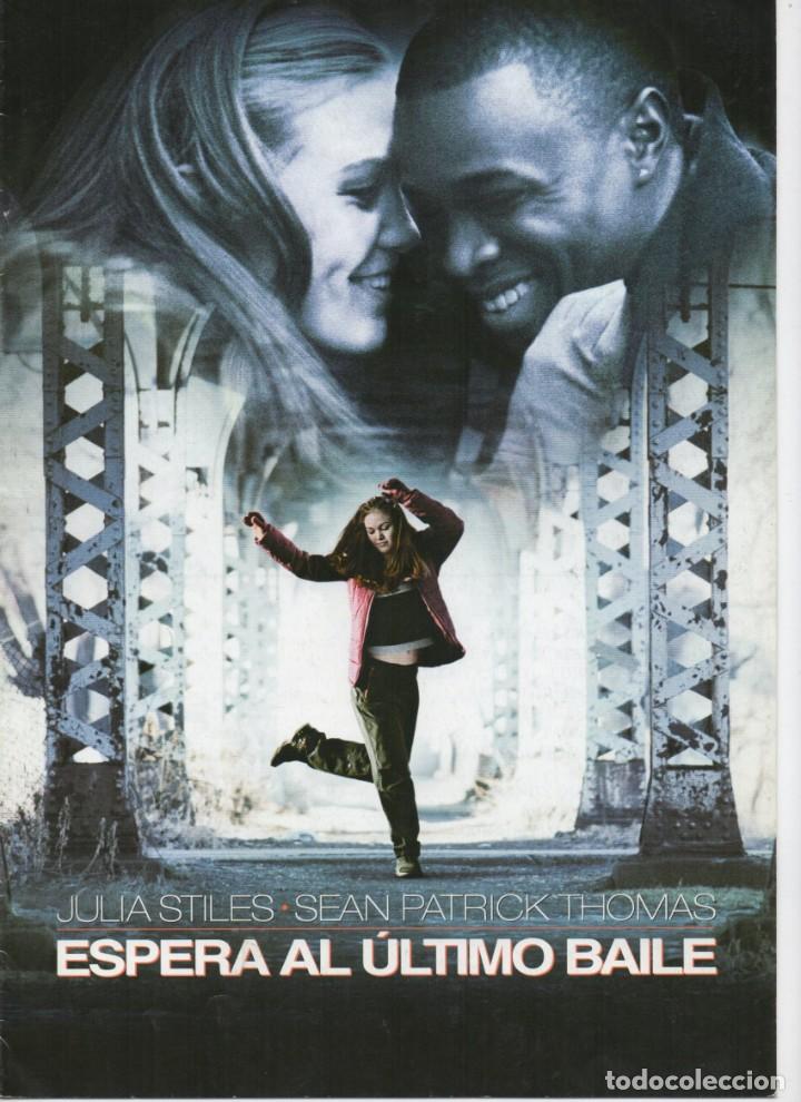 Cine: ESPERA AL &Uacute;LTIMO BAILE: JULIA STILES ES UNA GU&Iacute;A NO ES UN DVD