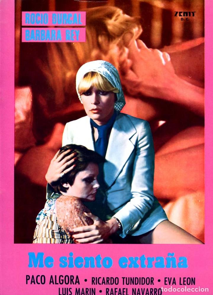 Cine: ME SIENTO EXTRA&Ntilde;A (GU&Iacute;A ORIGINAL DE LUJO CON MUCHAS FOTOS DE SU ESTRENO EN ESPA&Ntilde;A) ROCIO DURCAL