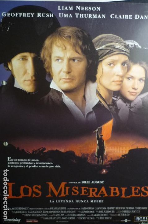 Cine: guia sencilla los miserables- uma thurman