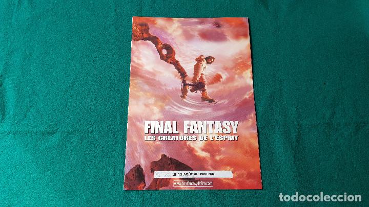 Cine: FOLLETO GUIA DE CINE FICHA TECNICA - FINAL FANTASY - DIR. IVAN REITMAN