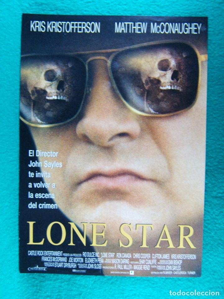 Cine: LONE STAR-JOHN SAYLES-&iexcl;&iexcl;&iexcl;2 PAGINAS!!!-KRIS KRISTOFFERNON-FRANCES McDORMAND-MATTEW McCONAUGHEY-1996.