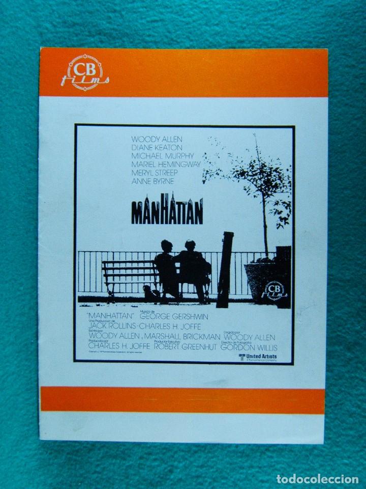 Cine: MANHATTAN-WOODY ALLEN-&iexcl;&iexcl;&iexcl;8 PAGINAS!!!-979-DIANE KEATON-MICHAEL MURPHY-MARIEL HEMINGWAY-MERYL STREEP.
