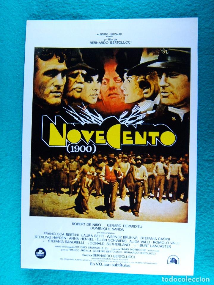 Cine: NOVECENTO 1900-BERNARDO BERTOLUCCI-ROBERT DE NIRO-2 PAGINAS-GERARD DEPARDIEU-DOMINIQUE SANDA-1978.
