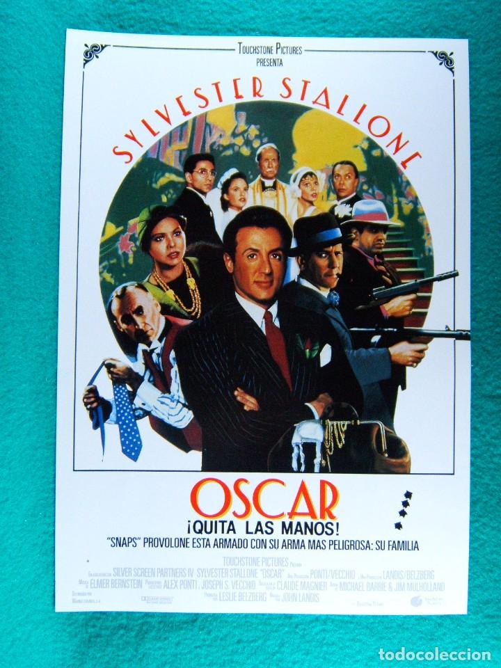 Cine: OSCAR &iexcl;QUITA LAS MANOS!-JOHN LANDIS-SYLVESTER STALLONE-2 PAGINAS-JOEY TRAVOLTA-YVONNE DE CARLO-1991.