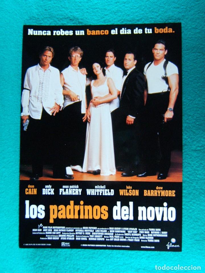 Cine: LOS PADRINOS DEL NOVIO-BEST MEN- 4 PAGINAS -TAMRA DAVIS-DREW BARRYMORE-SEAN PATRICK FLANERY-1997.