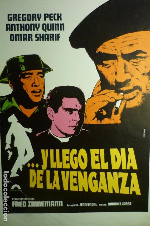 Cine: guia sencilla ..y llego el dia de la venganza.-gregory peck