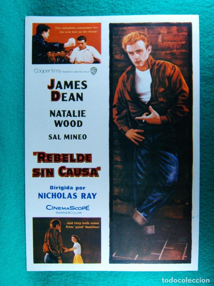 Cine: REBELDE SIN CAUSA-JAMES DEAN-NATALIE WOOD- 2 PAGINAS -NICHOLAS RAY-REBEL WITHOUT A CAUSSE-1960?