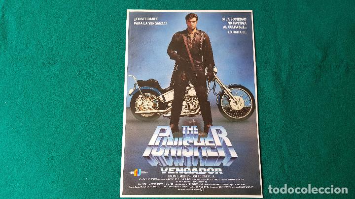 Cine: FOLLETO GUIA DE CINE FICHA TECNICA - THE PUNISHER - DIR. MARK GOLDBLATT