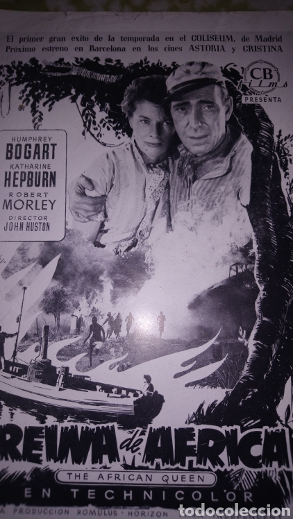 Cine: .. Humphrey bogart la reina de africa