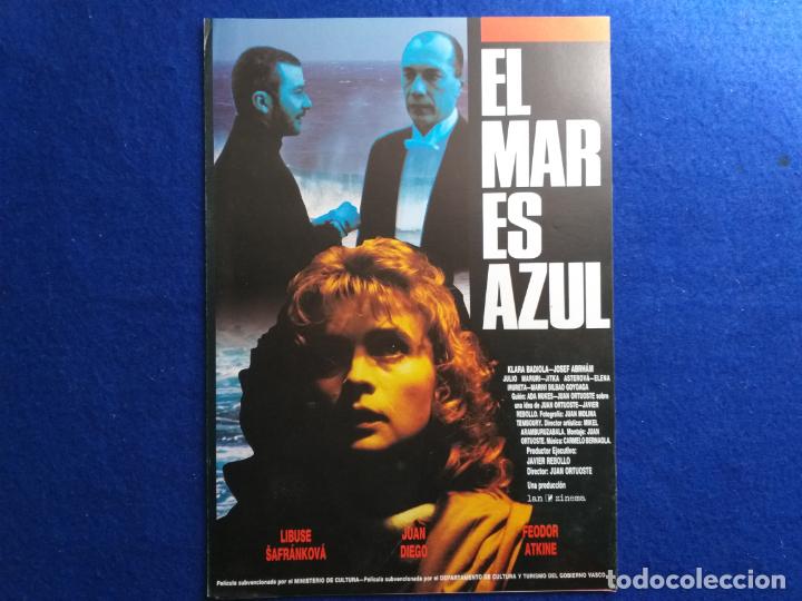 Kino: GUIA: EL MAR ES AZUL. PROTAGONIZADA POR JUAN DIEGO y FEDOR ATKINE