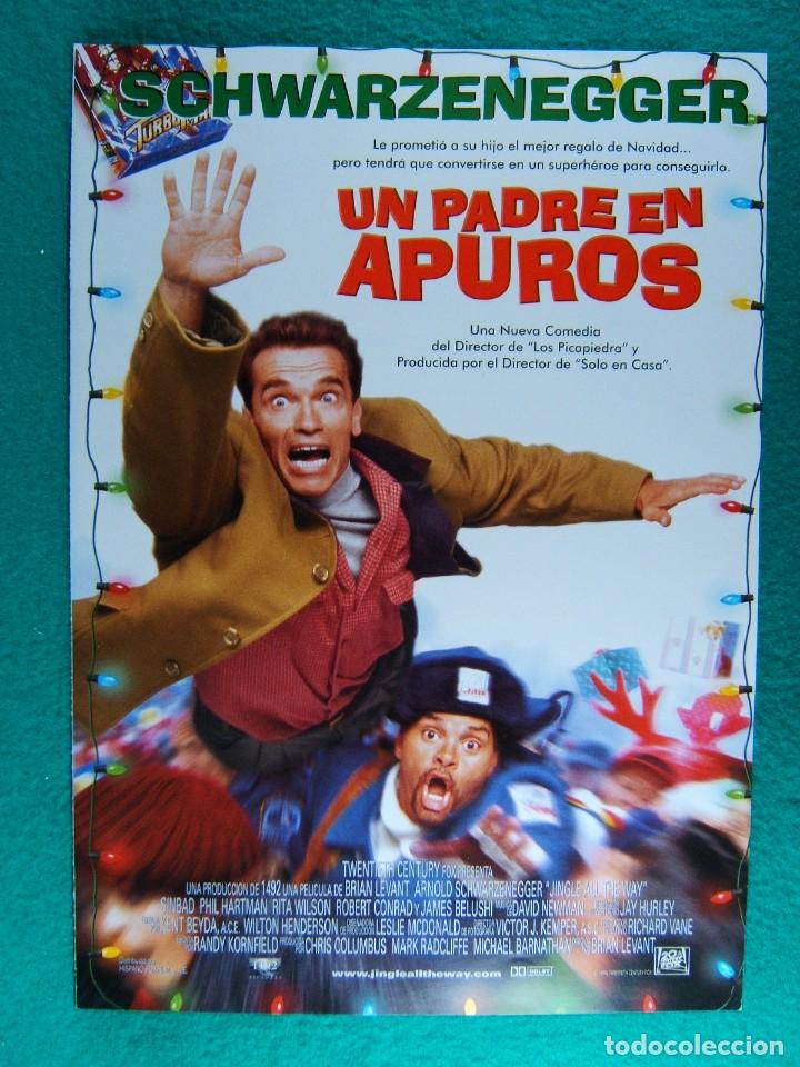 Cine: UN PADRE EN APUROS-ARNOLD SCHWARZENEGGER- 4 PAGINAS -RITA WILSON-JINGLE ALL THE WAY-1996-PERFECTA.