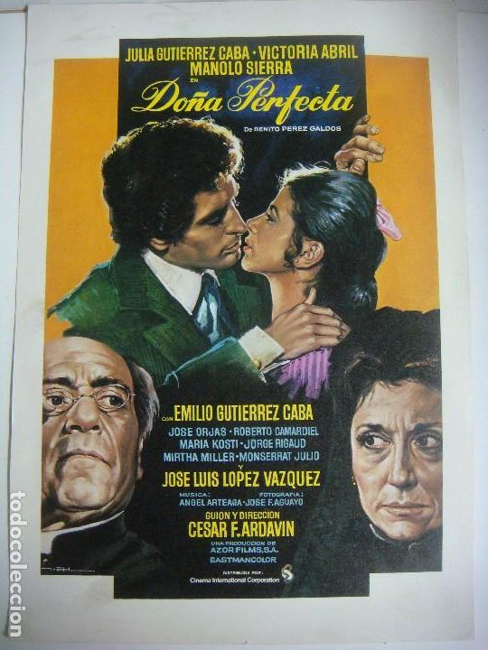Cine: GUIA PUBLICITARIA DO&Ntilde;A PERFECTA CON JULIA GUTIRREZ CABA VICTORIA ABRIL