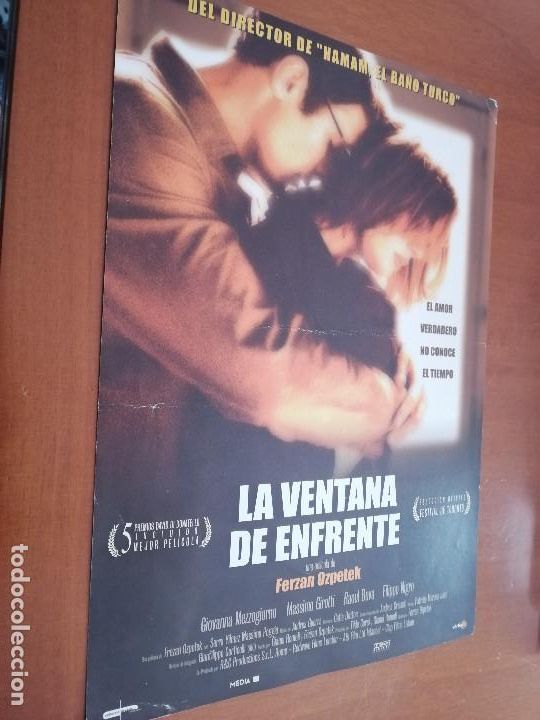 Cinema: LA VENTANA DE ENFRENTE. FERZAN OZPETEK. GUIA PUBLICITARIA. DOBLADO PERO EN BUEN ESTADO. DIFICIL